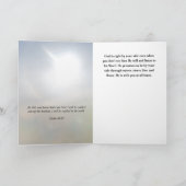 Seien Sie noch Christlich und ermutigen Sie Grußka Karte (Innenseite)