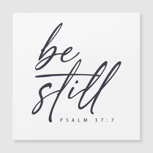 Seien Sie noch Gott Lieben Jesus Rette Christliche Magnetkarte (Vorderseite)