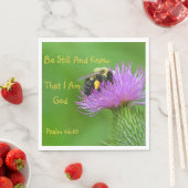 Seien Sie noch Hummel Serviette (Beispiel)