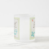 Seien Sie noch kundenspezifische Tasse (Mittel)