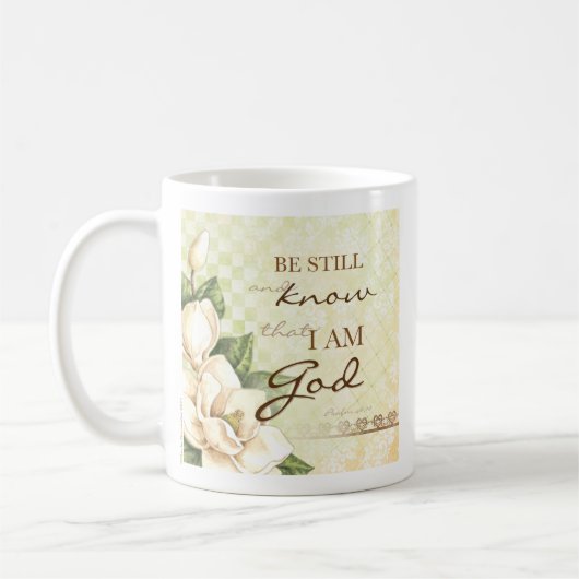 Seien Sie noch… Magnolien-Tasse Kaffeetasse (Links)
