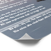 Seien Sie noch mein Soul Church Christlich Hymne A Poster (Ecke)