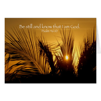 Seien Sie noch Sonnenuntergang