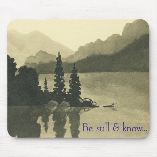 Seien Sie noch u. wissen Sie… Mousepad (Vorne)