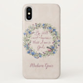 Seien Sie noch und kennen Sie - Case-Mate iPhone Hülle (Rückseite)