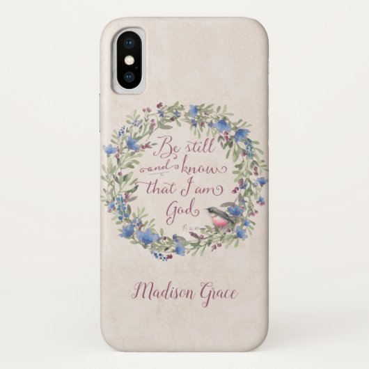 Seien Sie noch und kennen Sie - Case-Mate iPhone Hülle (Rückseite)