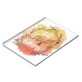 Seien Sie noch und kennen Sie Notizbuch Notizblock (Linke Seite)