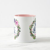 Seien Sie noch und kennen Sie rosa Tasse (Zentrum)