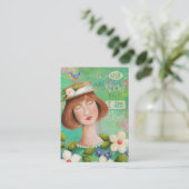 Seien Sie noch und kennen Sie Visitenkarte (Stehend Vorderseite)