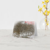 Seien Sie noch und wissen Sie, dass ich Gott bin Karte (Gelbe Blume)