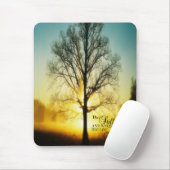 Seien Sie noch und wissen Sie, dass ich GOTT bin Mousepad (Mit Mouse)