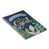 Seien Sie noch und wissen Sie, dass ich Gott bin, Notizblock (Rechte Seite)