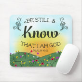 Seien Sie noch und wissen Sie, dass ich Mousepad (Mit Mouse)