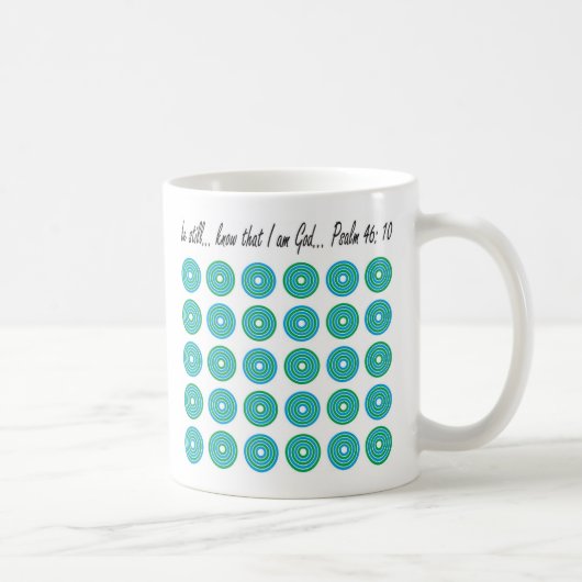 Seien Sie noch… wissen, dass ich Gott bin Kaffeetasse (Rechts)