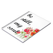 "Seien Sie noch Zeitschrift meines Notizblock (Linke Seite)