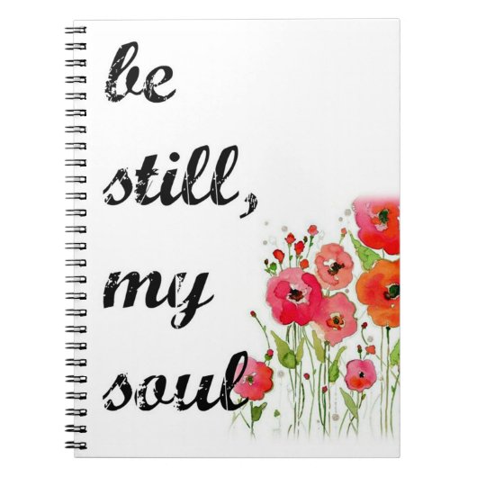 "Seien Sie noch Zeitschrift meines Notizblock (Vorderseite)