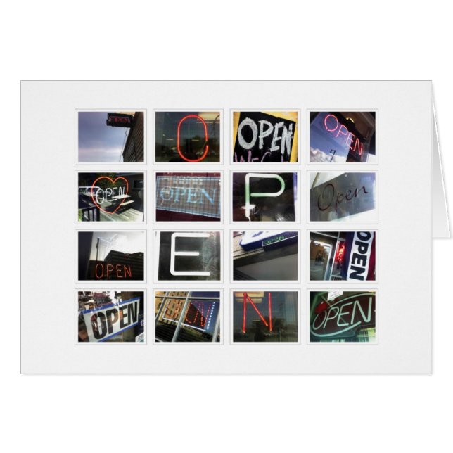 seien Sie offen (Vorderseite (Horizontal))