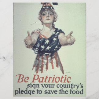 Seien Sie Patriotic Scrapbook Paper