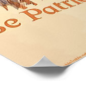 Seien Sie Patriotisch: Crochet - Poster (Ecke)