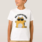 Seien Sie pawsome Funny Phantastisch Cat Pub T-Shirt (Vorderseite)