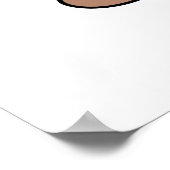 Seien Sie pawsome Funny Phantastisch Dog Pub Poster (Ecke)