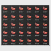 Seien Sie Persist-ant Funny Ant Pun Dark BG Geschenkpapier (Flach)