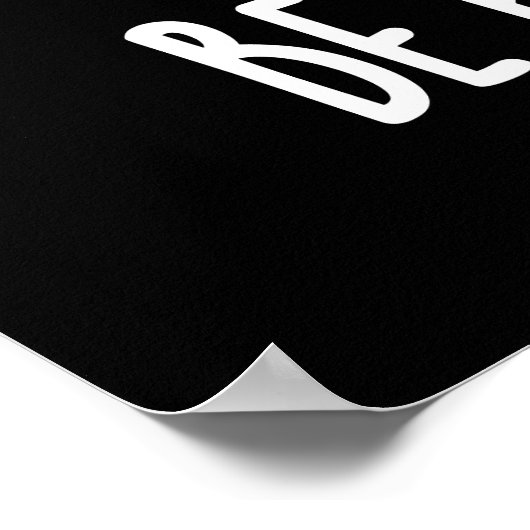 Seien Sie Persist-ant Funny Ant Pun Dark BG Poster (Ecke)