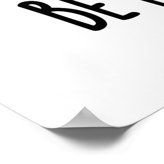 Seien Sie Persist-ant Funny Ant Pun Poster (Ecke)