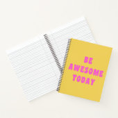 Seien Sie Phantastisch heute inspirierendes Sprich Notizblock (Innenseite)