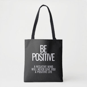Seien Sie positiv auf die Tasche - Inspiration Sch