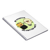 Seien Sie positiv, egal, wie viel Spaß die Wissens Notizblock (Rechte Seite)