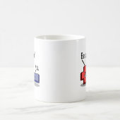 Seien Sie positiv lustig Mug Kaffeetasse (Mittel)
