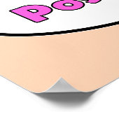 Seien Sie positiv! Poster (Ecke)