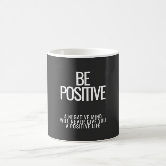 Seien Sie positiv Tasse (Mittel)