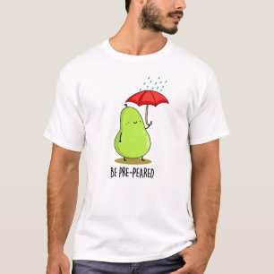 Seien Sie präpezifische, sonnige Birne in Regenpun T-Shirt