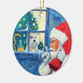 Seien Sie Ruhe als Maus Keramik Ornament (Links)