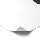 Seien Sie ruhig Poster (Ecke)