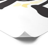 Seien Sie ruhig Poster (Ecke)