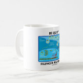 Seien Sie ruhig! Schalldämpfer RNS Innere Kaffeetasse (Vorderseite Links)