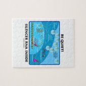 Seien Sie ruhig! Schalldämpfer RNS Innere Puzzle (Horizontal)