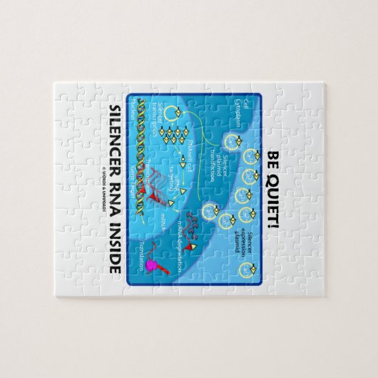 Seien Sie ruhig! Schalldämpfer RNS Innere Puzzle (Horizontal)