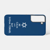 Seien Sie ruhig und sagen Sie Shema Yisrael Case-M Samsung Galaxy Hülle (Rückseite (Horizontal))