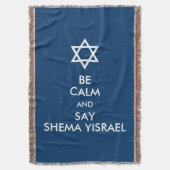 Seien Sie ruhig und sagen Sie Shema Yisrael Decke (Vorderseite Vertikal)