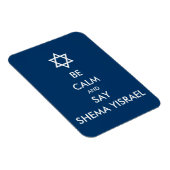 Seien Sie ruhig und sagen Sie Shema Yisrael Magnet (Rechte Seite)