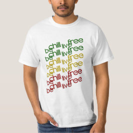 Seien Sie Schauer freies Rasta lebhaftShirt T-Shirt