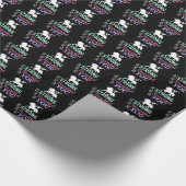 Seien Sie schön - Gymnastik Einhorn Geschenkpapier (Ecke)