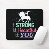 Seien Sie schön - Gymnastik Einhorn Mousepad (Mit Mouse)