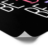 Seien Sie schön - Gymnastik Einhorn Poster (Ecke)