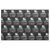 Seien Sie schön - Gymnastik Einhorn Stoff (Fat Quarter (45,7 x 55,9 cm))