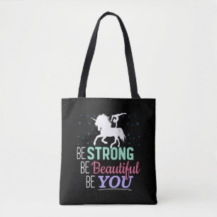 Seien Sie schön - Gymnastik Einhorn Tasche